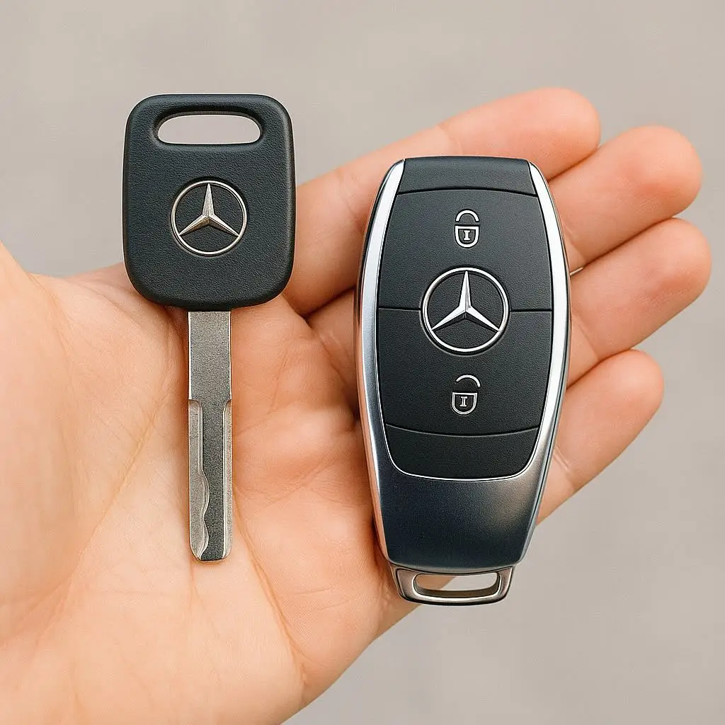 Mercedes-Benz car key replacement