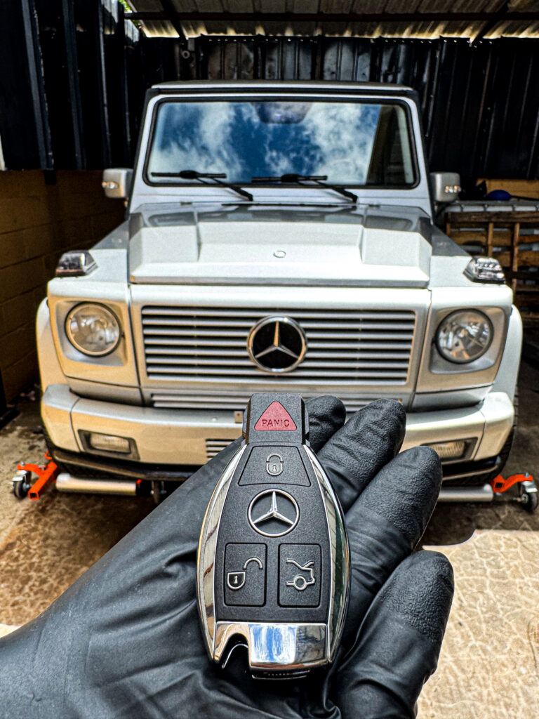 Programmed Mercedes Benz Car Key