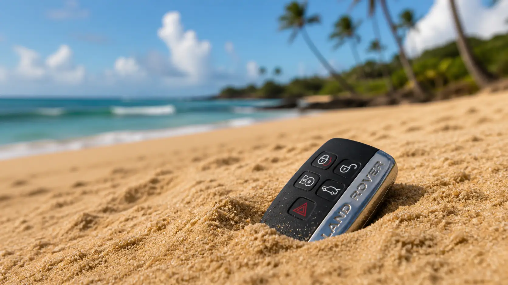 Lost Land Rover Key in Honolulu