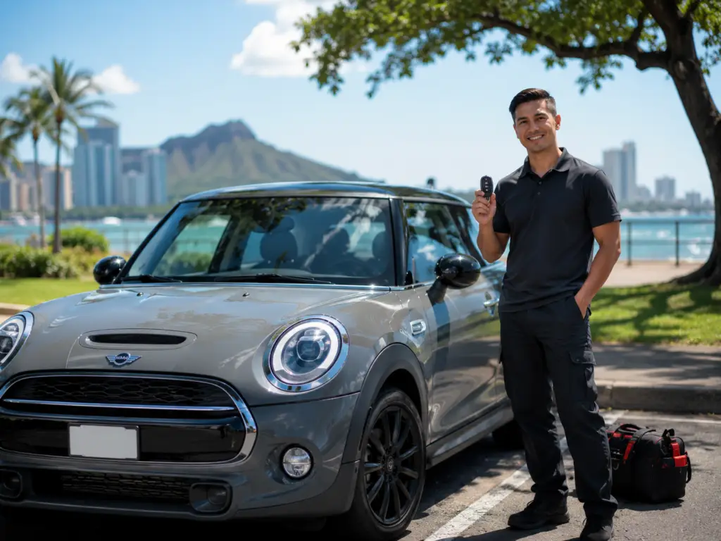 Mini Cooper Car Key Replacement in Honolulu