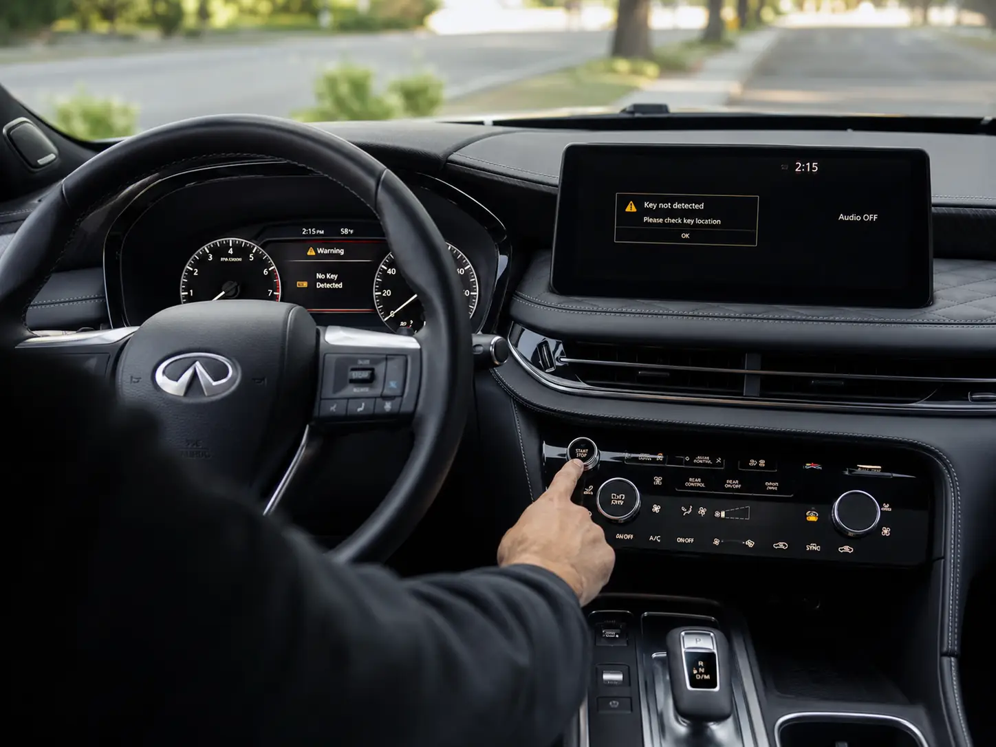 Infiniti Push-Button Start Not Working