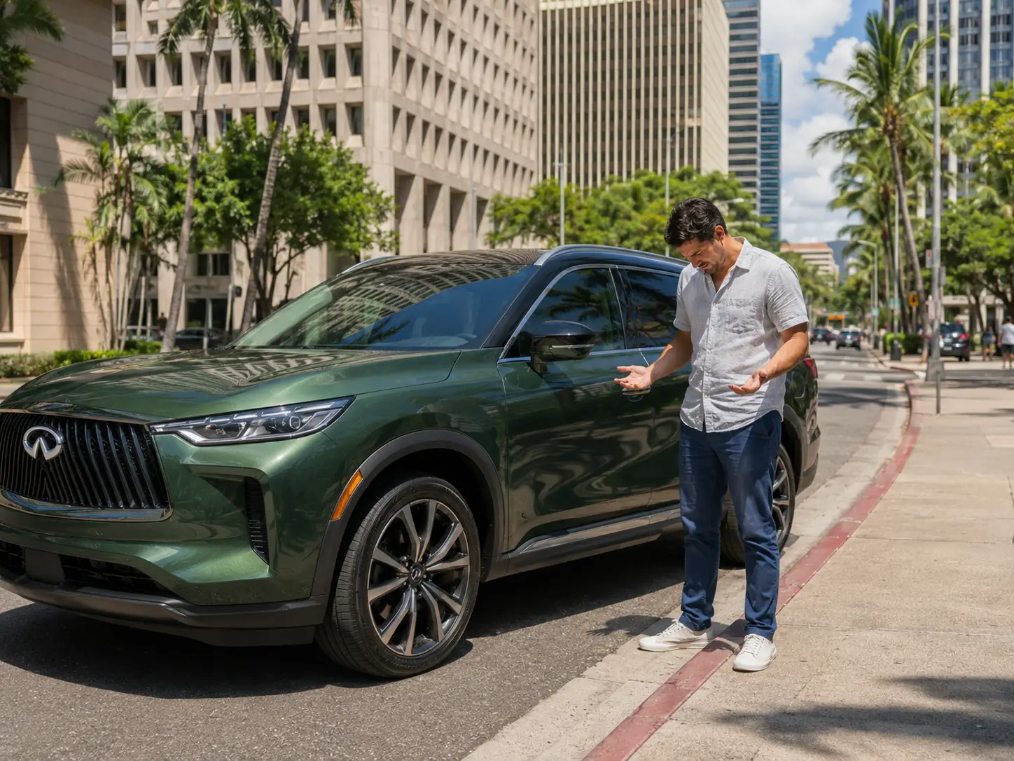 Lost Infiniti Car Keys in Honolulu