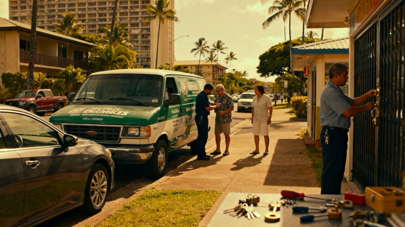 Locksmith emergency services in Honolulu: 24/7 help for home, car, and business lockouts